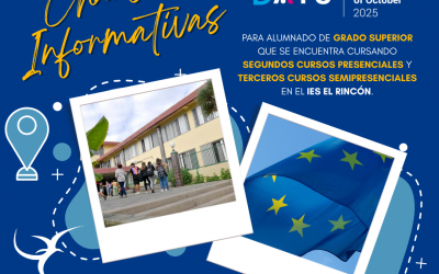 ErasmusDays en el IES El Rincón: charlas informativas para el alumnado de Formación Profesional